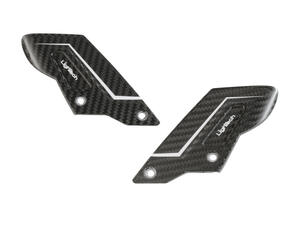 Carbon heel guard on the brake side <p>Nero</p>